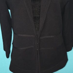 New WHBM black sweater Size L